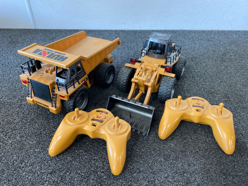 Remote Control Dump Truck and Loader