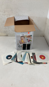 Box Of Vintage 45&rsquo;s Vinyl Records