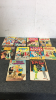 Lot Of (10) Vintage Archie And Romance Comics