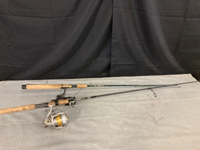 G Loomis SJR 782-22 Rod and Reel & Cabela Fish Eagle2 Rod and Reel