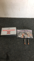 (1) Box Of Winchester 8mm Mauser Ammunition (1) Bag Of (20) 7.62x39 Ammunition