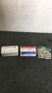 (2) Boxes Of (50) .38 Special Ammunition (1) Bag Of (25) Loose .38 Special Ammunition