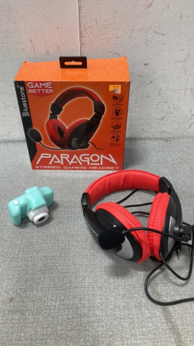 Bluestone Paragon Stereo Gaming Headset and Mini Digital Camera