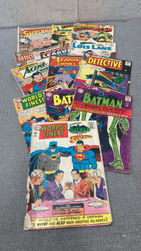 Batman and Superman Comic Books