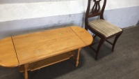 Table and chair