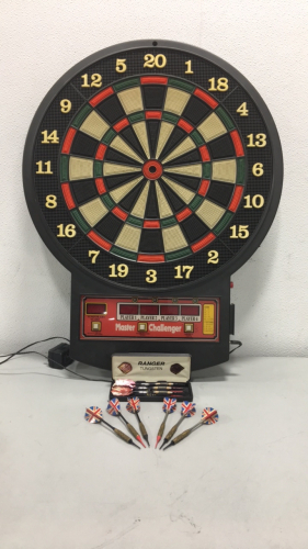 CMI Electronic Dart Board W/ (9) Darts