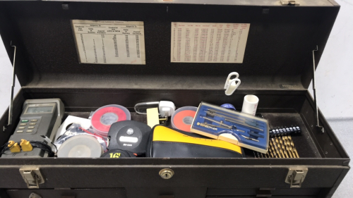 Tool Box W/ Various Tools