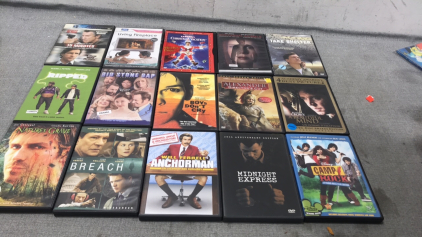 (15) DVD movies