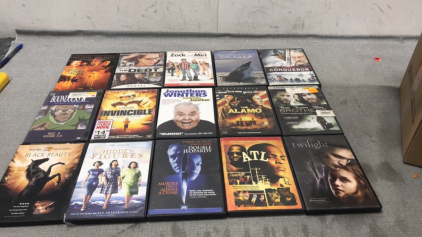 (15) DVD movies