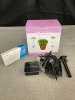 Sow and Grow seed starter kit, Solar Garden Light, LED motion Light
