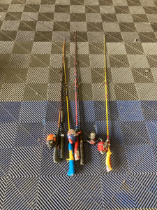 (6) Assorted Fishing Poles