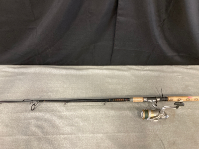 SWC 662MFS: 6’6” M Cast Wt. 1/8-3/4oz Line Weight 6-14Lbs Fishing Pole with Unknown Reel