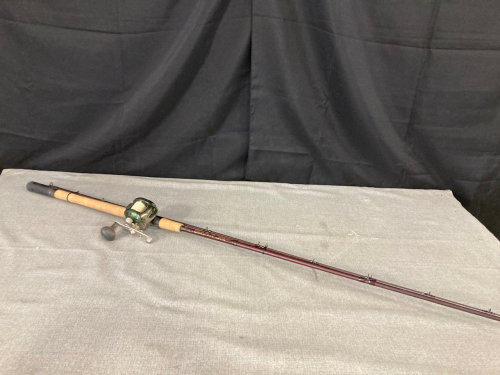 Rock Canyon Series IM7 AC86XH Fishing Pole w/ Curado 300EJ 7 Bering Reel