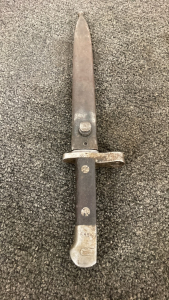 WWII M38 Mauser Bayonet With Scabbard