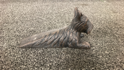 Cast Iron Scotty Dog Door Stop