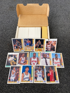 Box of Basketball Cards