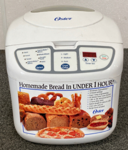 Oster Bread Maker Powers On