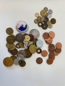 Bag Of Assorted Tokens, Novelty Coins and More