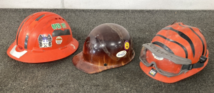 (3) Hard Hats