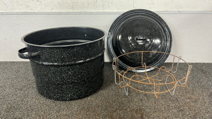 14" W x 10" H Stock Pot