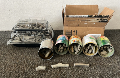 Assorted Lead Wheel Weights