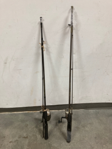 2 Shakespeare Fishing Rods And Reels