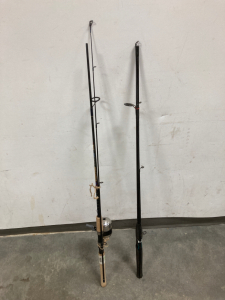 Shakespeare And Pinnacle Fishing Rods With Reels