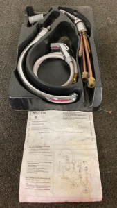Delta Single Lever Waterfall Kitchen Faucet