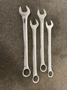 (4) Large Sized Wrenches “Grip”