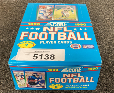 Sealed Football Packs - 32 Years Unopened - Full Box