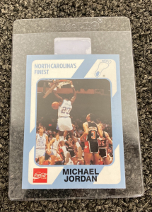 Michael Jordan College Basketball Card