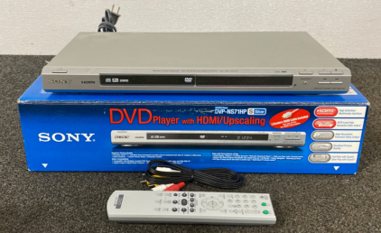 Sony DVD Player With HDMI/Upscaling