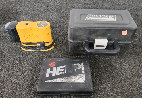 2-Way Emergency Radio, Automatic Air Pump & Shot Gun Ammo Box