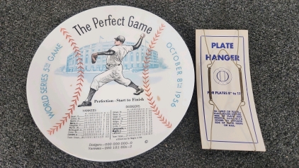 "The Perfect Game" World Series Plate