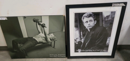 Marilyn Monroe & James Dean Picture Decor