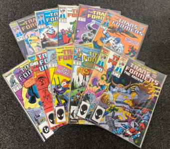 (11) Marvel “ Transformers” Comic Books