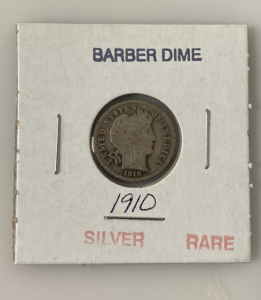 1910 Barber Dime