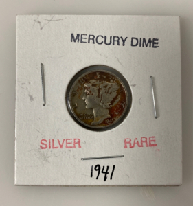 1941 Mercury Dime
