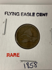 1858 Flying Eagle Cent