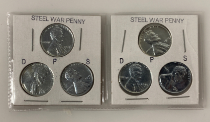 (6) Steel War Pennies