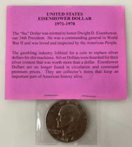 United States Eisenhower Dollar 1971-1978