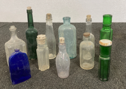 Vintage Glass Bottles