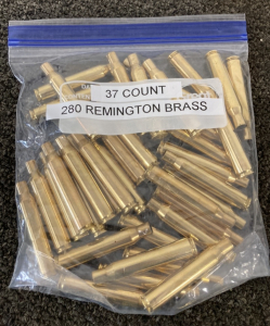 (37) .280 Remington Brass Casings