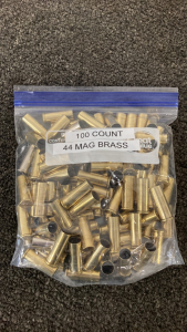 (100) .44 Mag Brass Casings