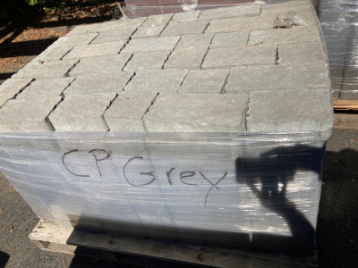 Pallet of Cobble Stone Premier Pavers