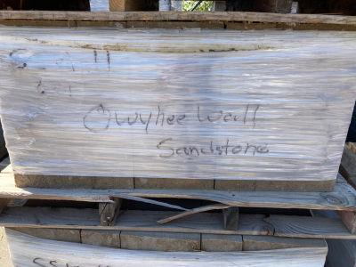 Pallet of Owyhee Wall Sandstone Pavers