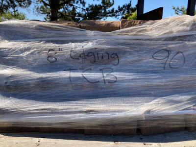 Pallet of 8&rdquo; Edging Terra Cotta Blend 90