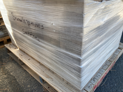 Pallet of Brussells Pavers- Sandstone