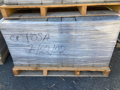 Pallet of Cobblestone Premier Posaterra Pavers