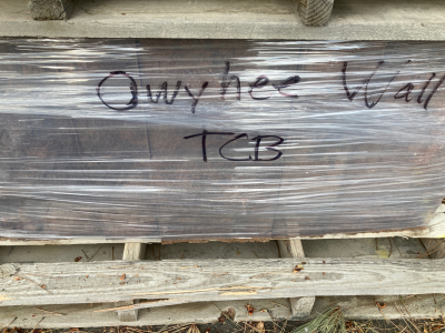 Pallet of Owyhee Wall Terra Cotta Blend Pavers
